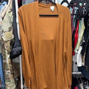 a new day Women's Cardigan Sweater - Burnt Orange